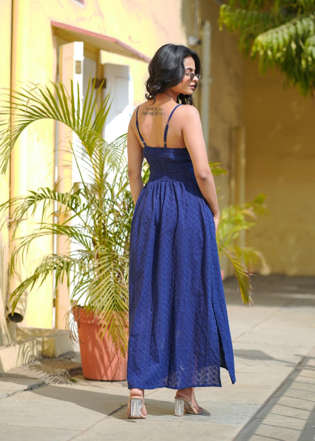 Daisy Dress Navy - NolaByBijusol