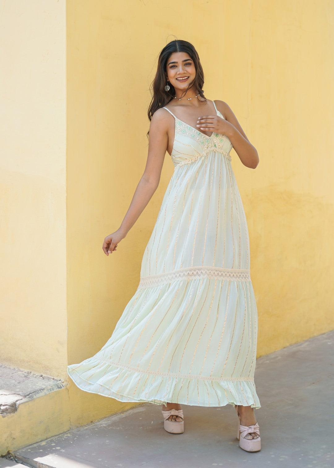 Kyra Dress Light Yellow - NolaByBijusol