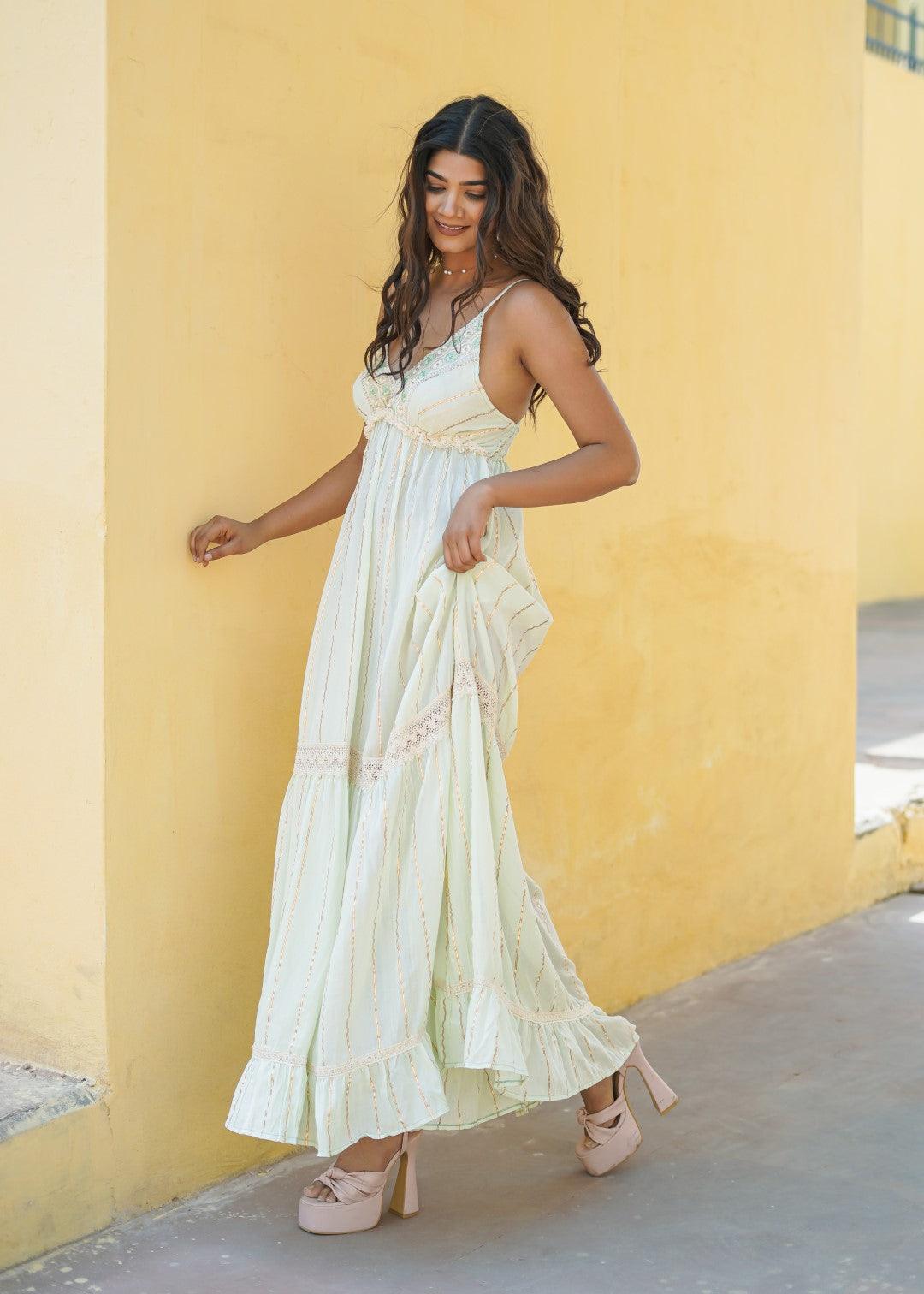 Kyra Dress Light Yellow - NolaByBijusol