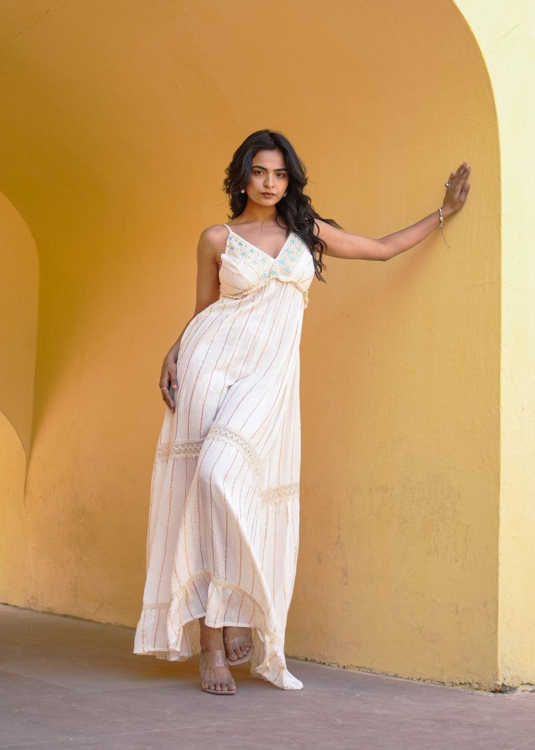 Kyra Dress White - NolaByBijusol