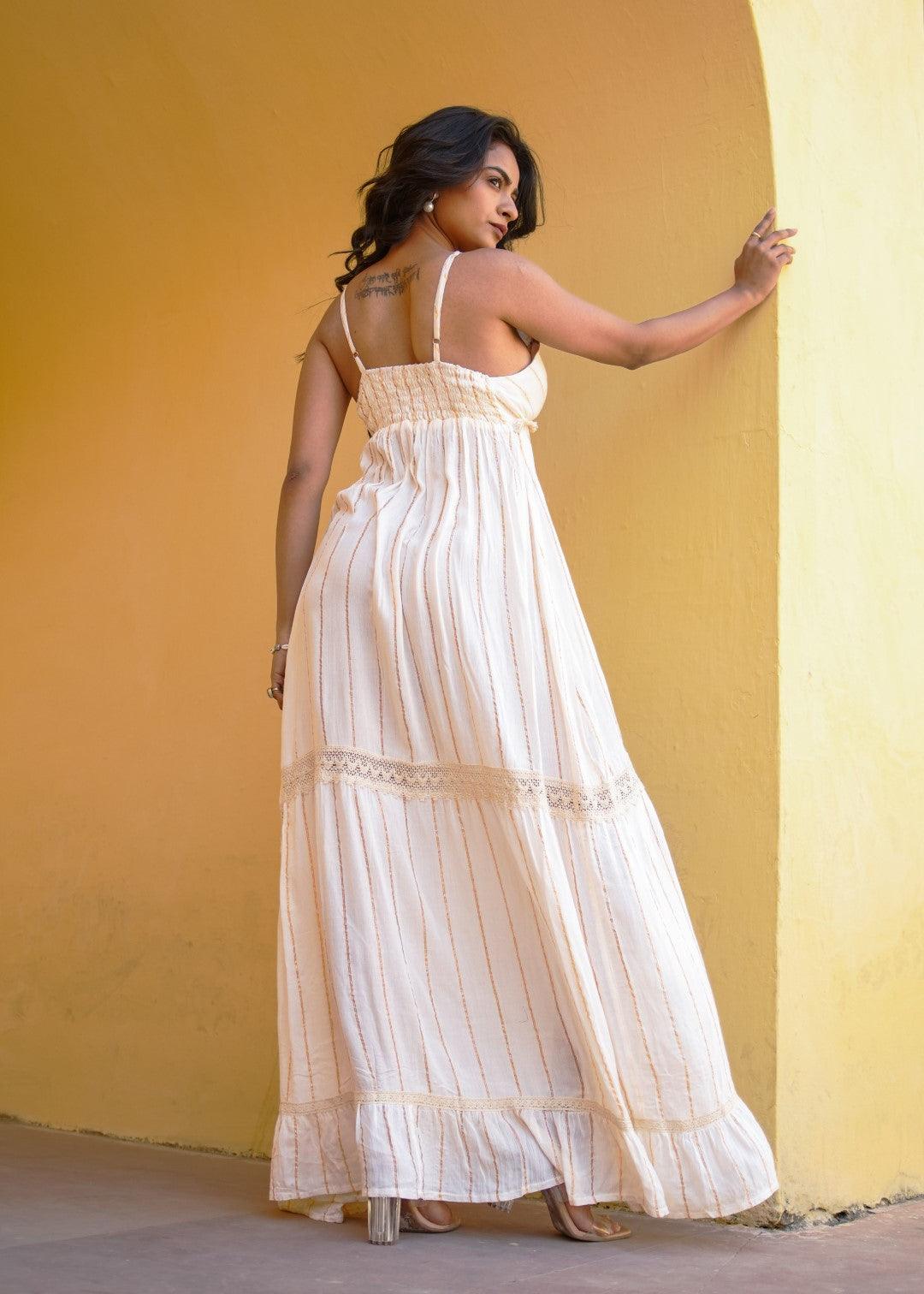 Kyra Dress White - NolaByBijusol
