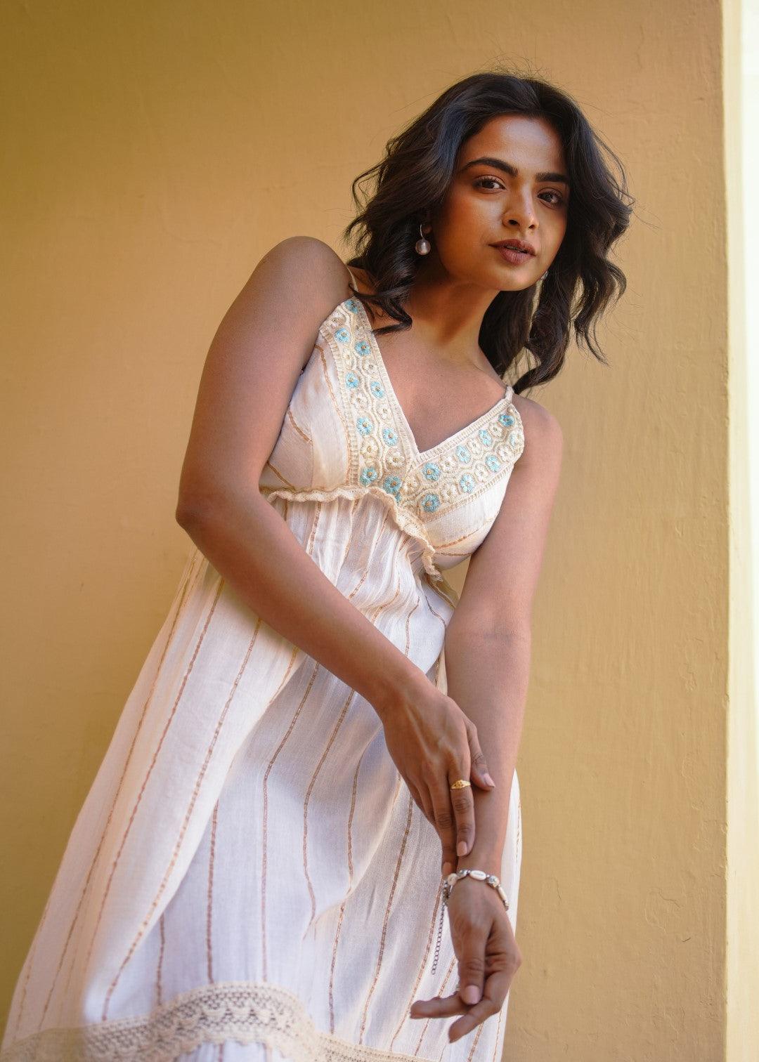 Kyra Dress White - NolaByBijusol