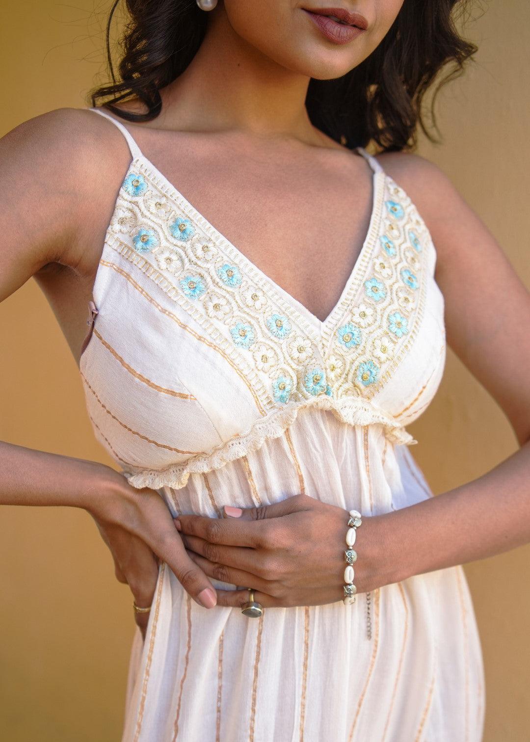 Kyra Dress White - NolaByBijusol