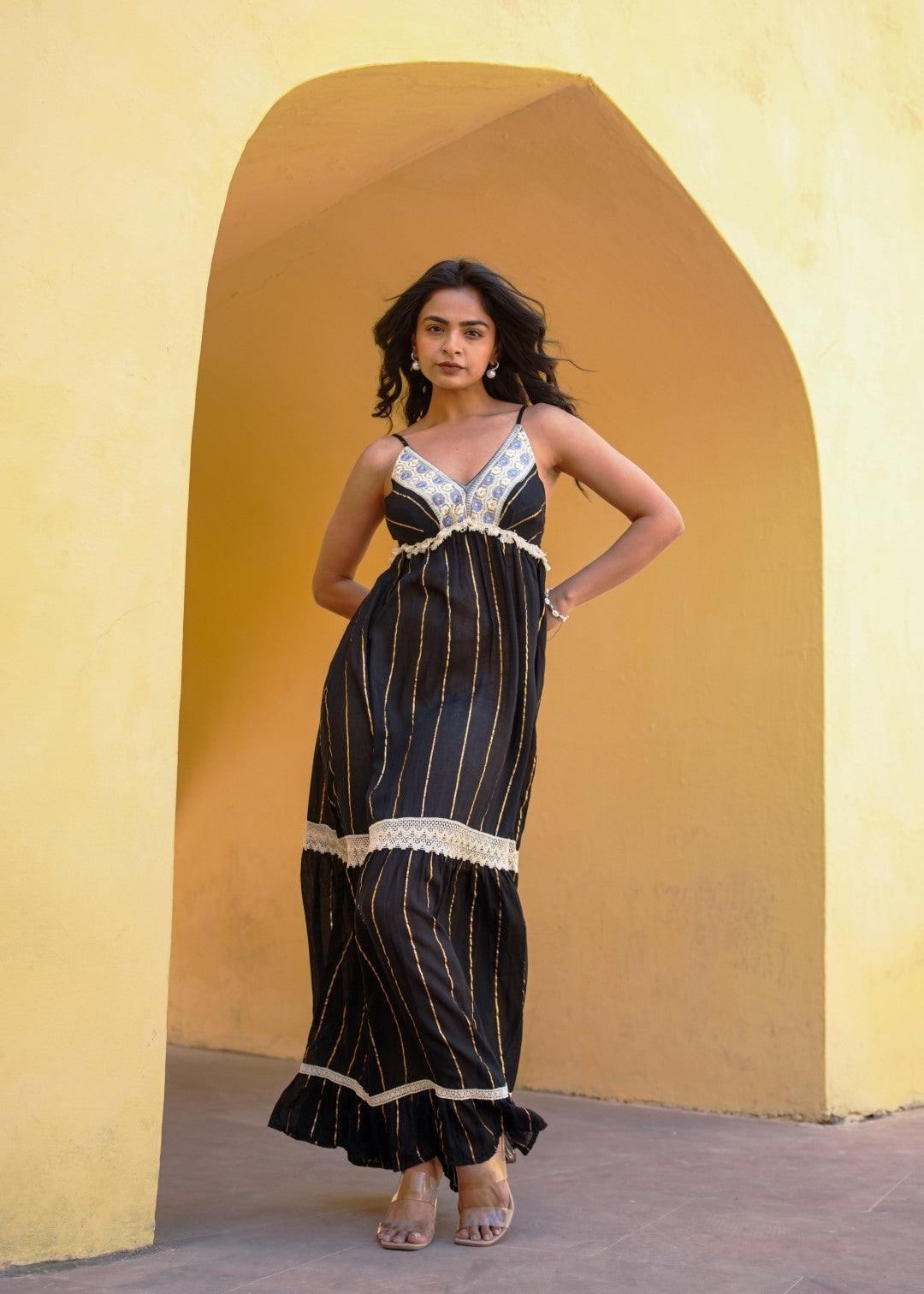 Kyra Dress Black - NolaByBijusol