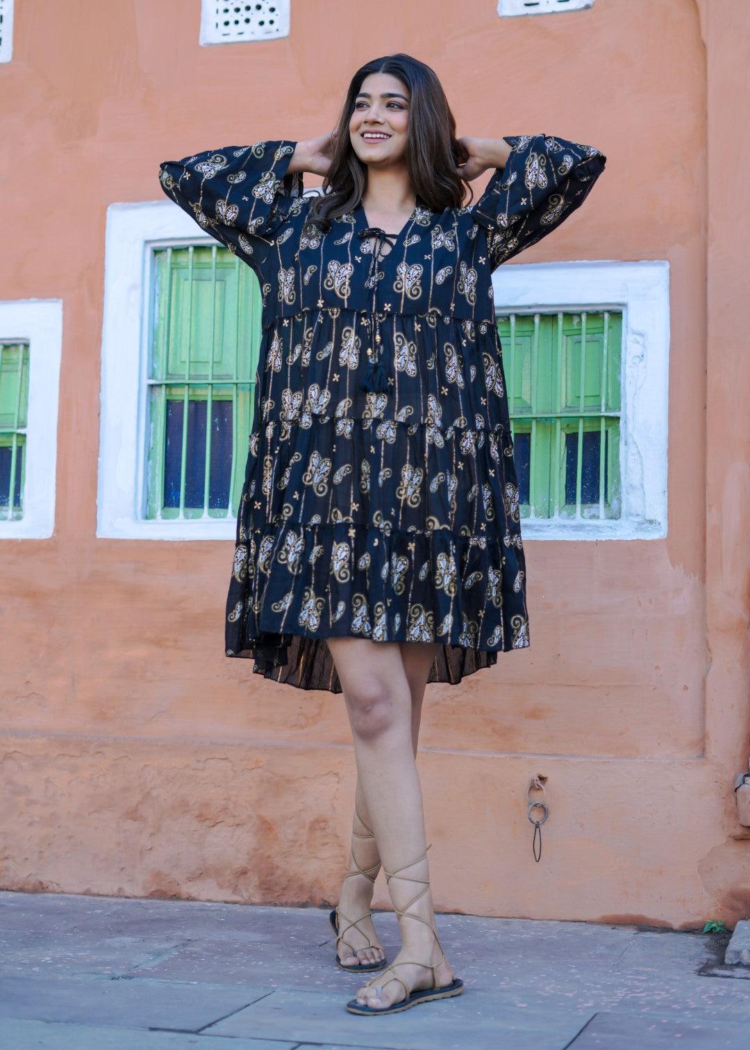 Camilla Dress Black - NolaByBijusol