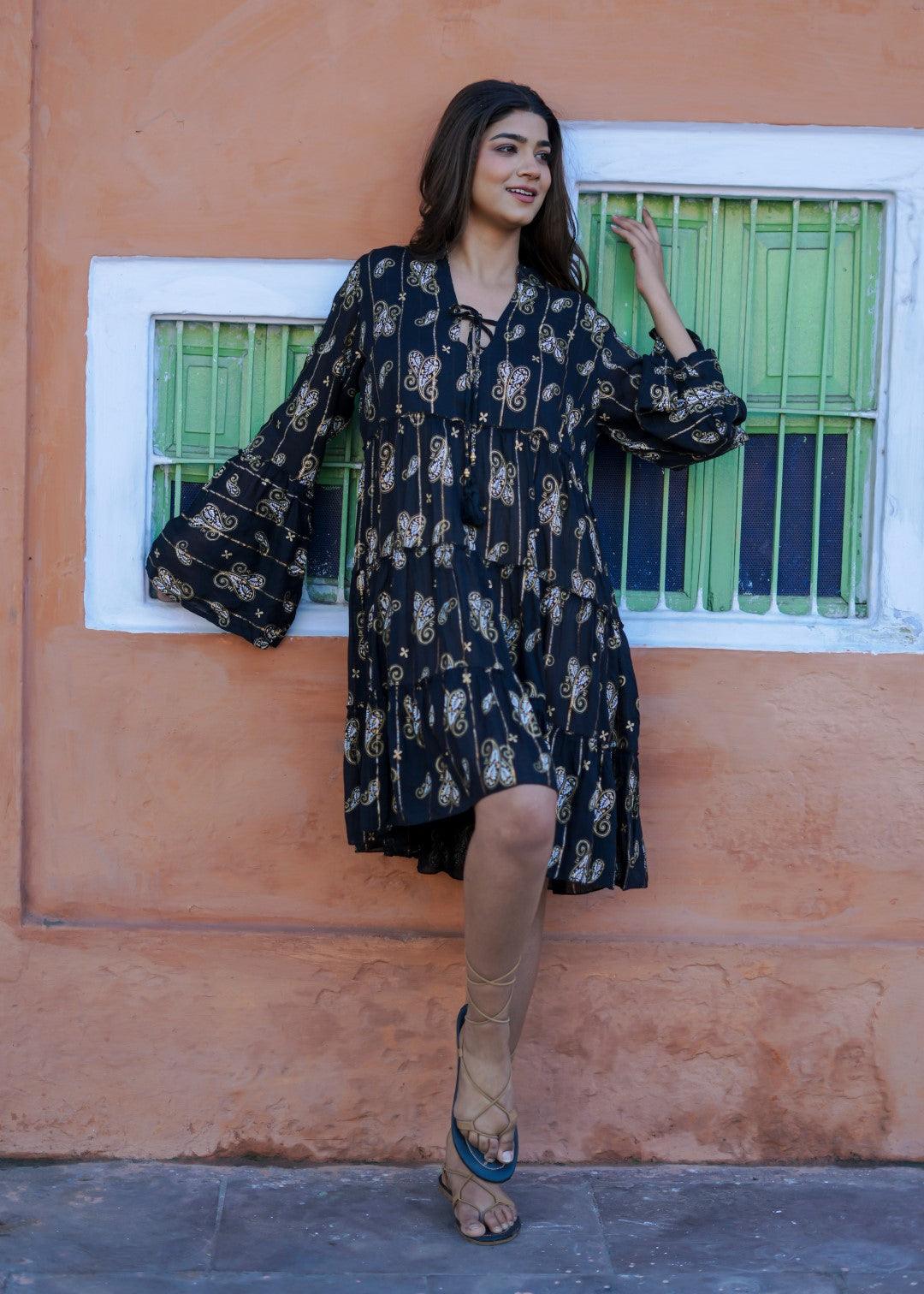 Camilla Dress Black - NolaByBijusol