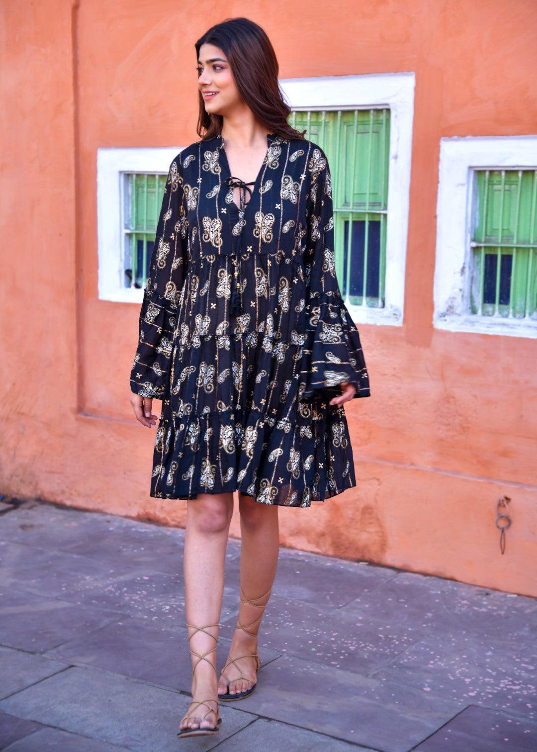 Camilla Dress Black - NolaByBijusol