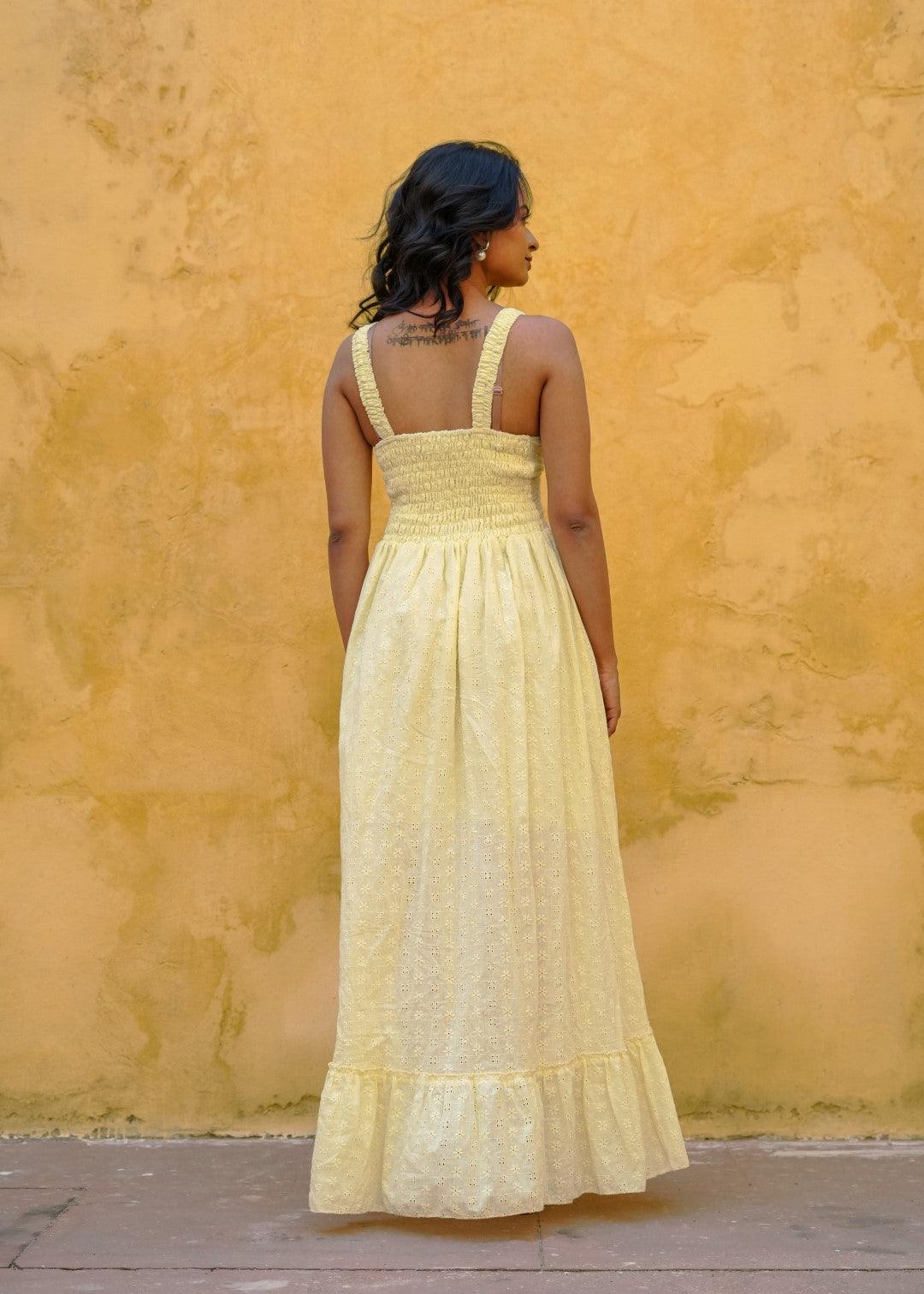 Mia Dress Yellow - NolaByBijusol