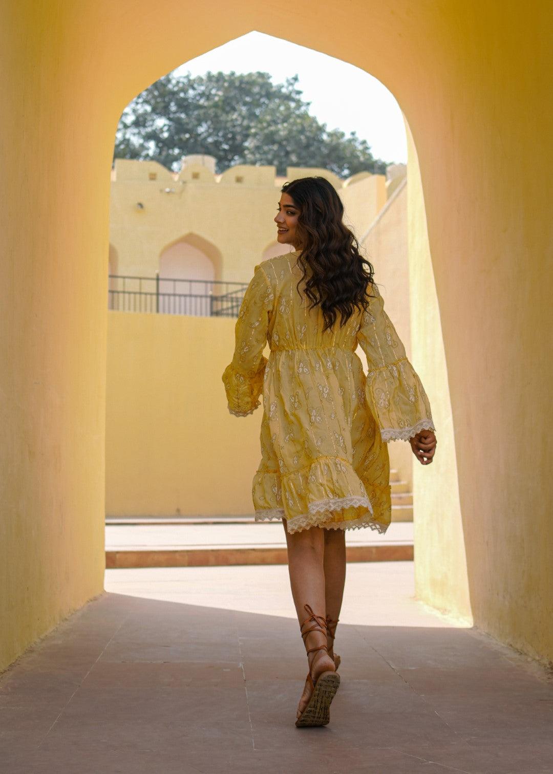 Lilly Dress Yellow - NolaByBijusol