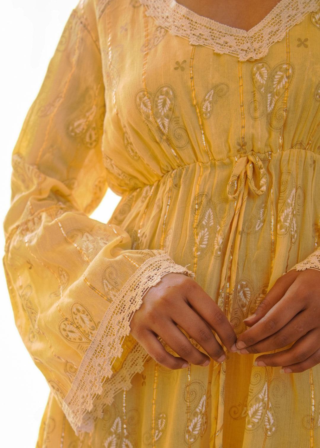 Lilly Dress Yellow - NolaByBijusol