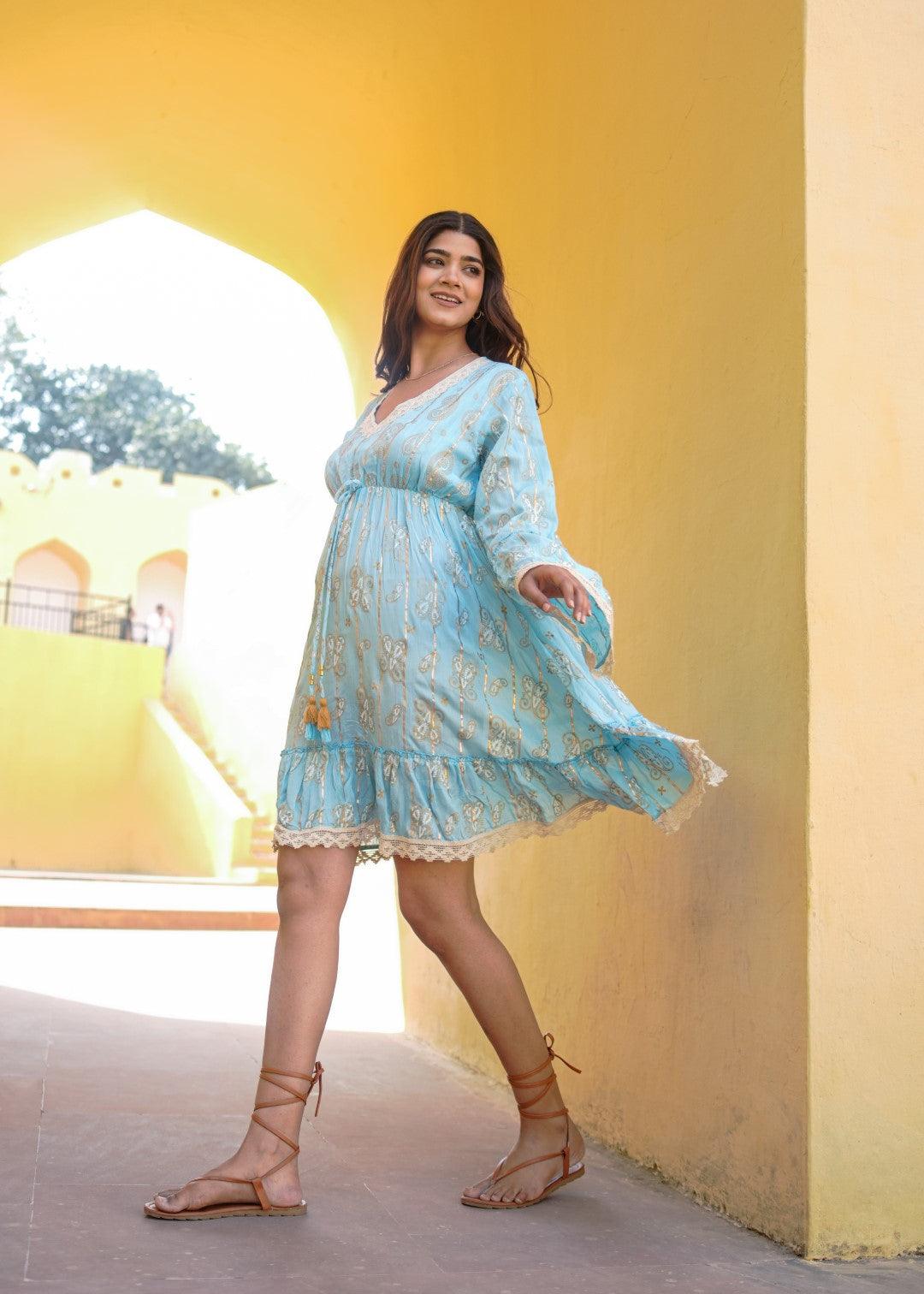 Lilly Dress Blue - NolaByBijusol