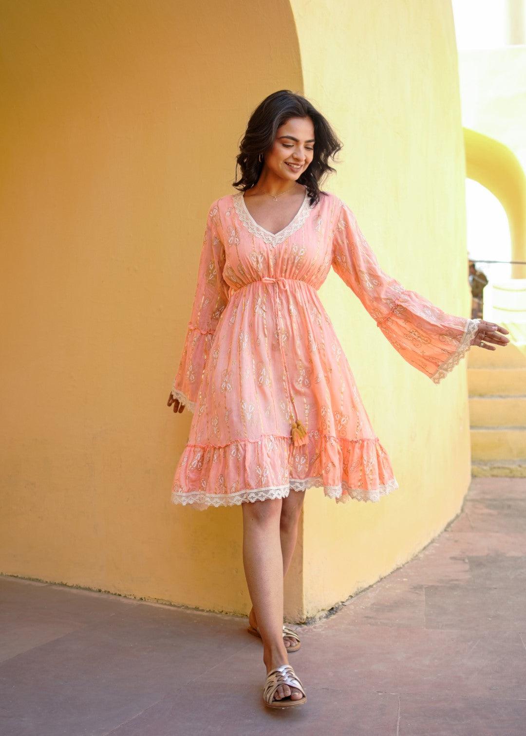 Lilly Dress Orange - NolaByBijusol