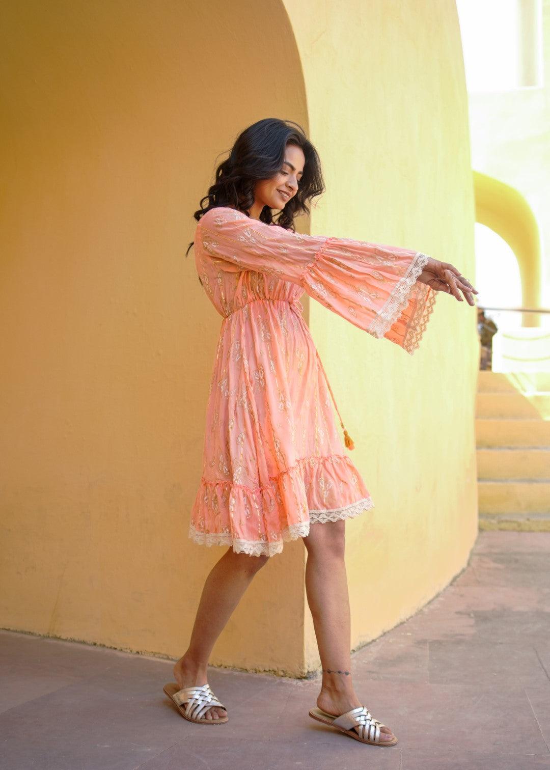 Lilly Dress Orange - NolaByBijusol