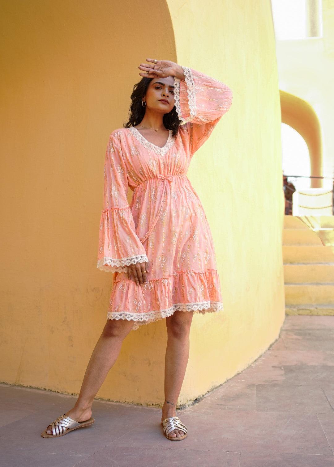 Lilly Dress Orange - NolaByBijusol