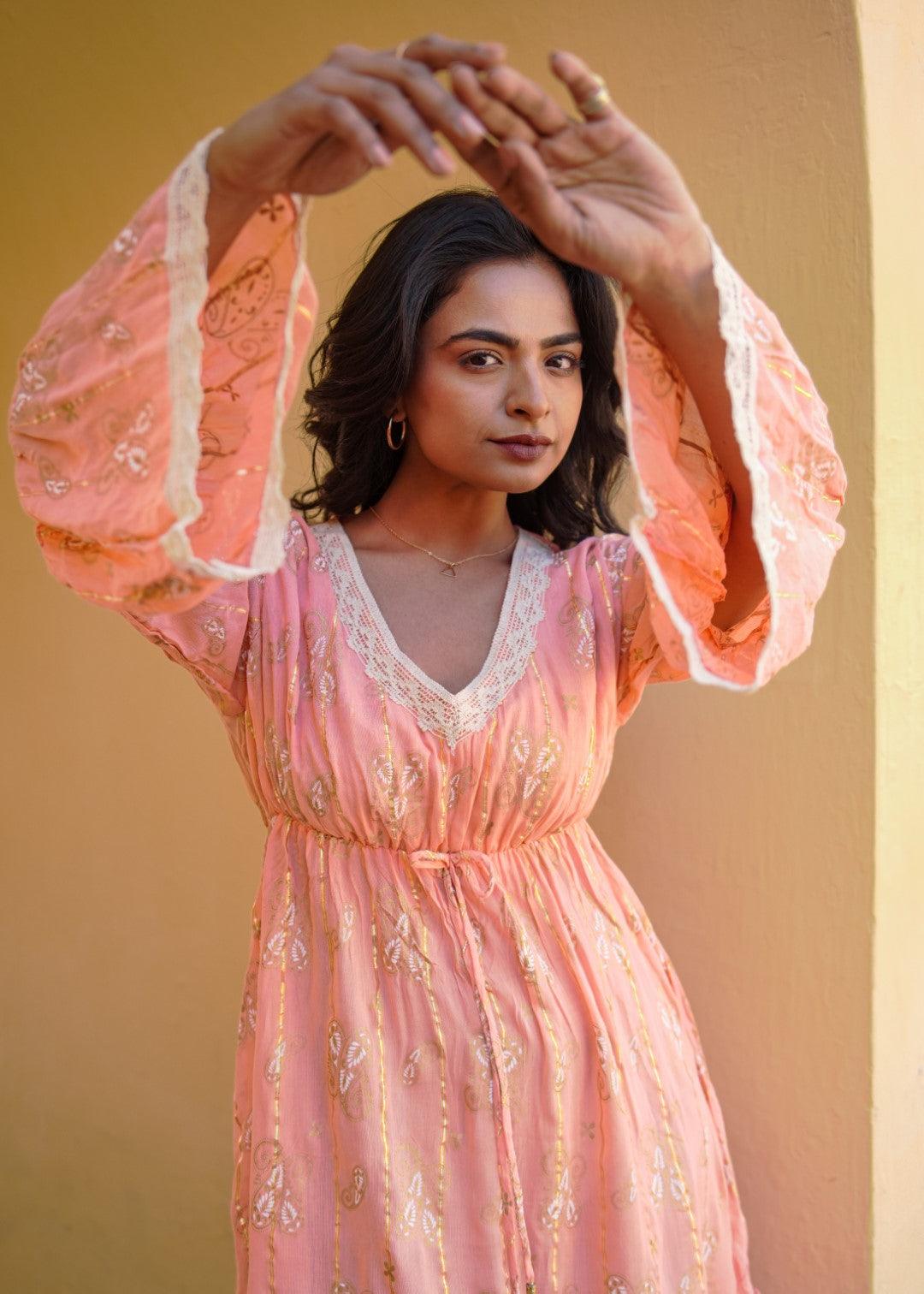Lilly Dress Orange - NolaByBijusol