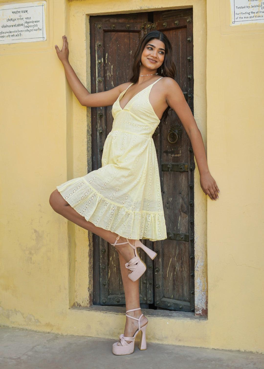 Rose Dress Yellow - NolaByBijusol