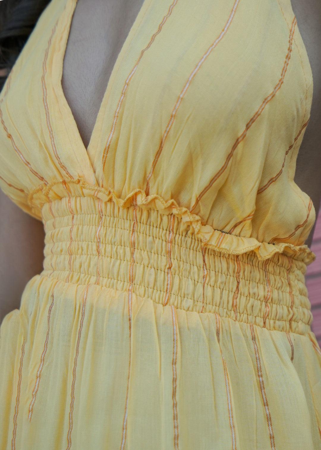 Dalia Dress Yellow - NolaByBijusol