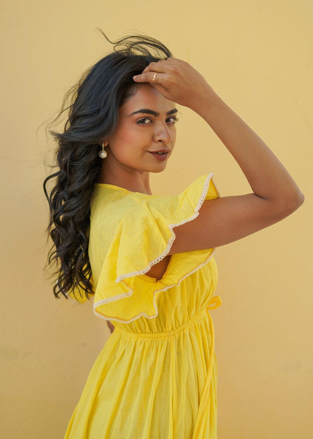 Balize Dress Yellow - NolaByBijusol
