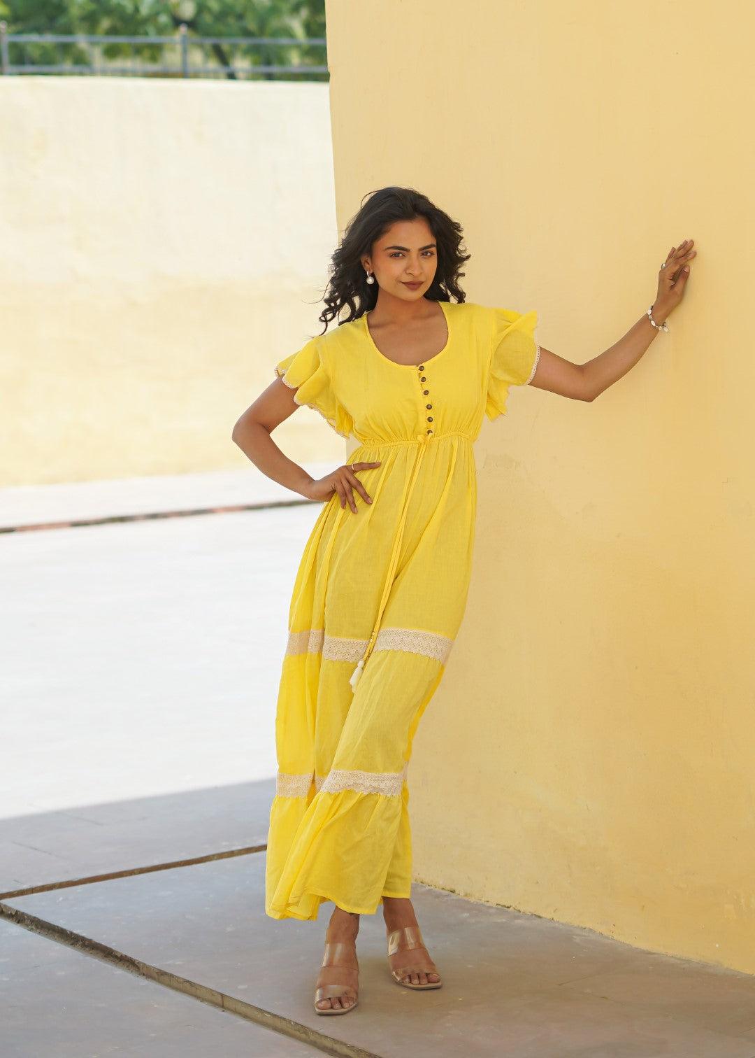 Balize Dress Yellow - NolaByBijusol