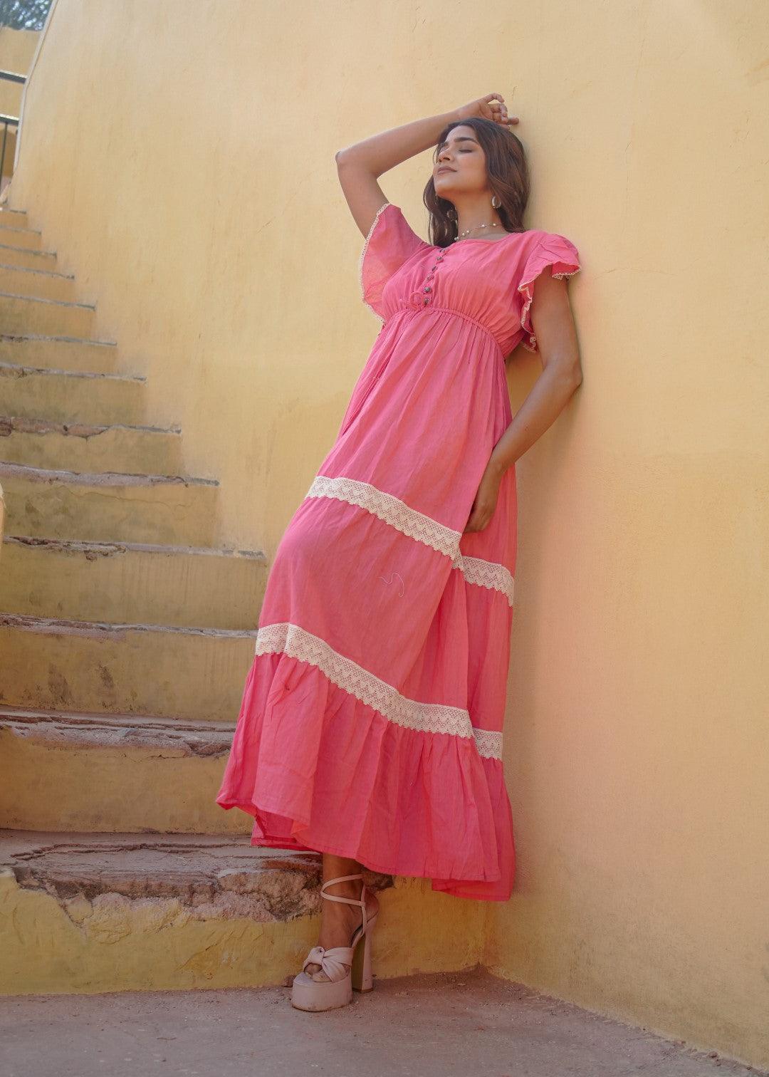 Balize Dress Pink - NolaByBijusol