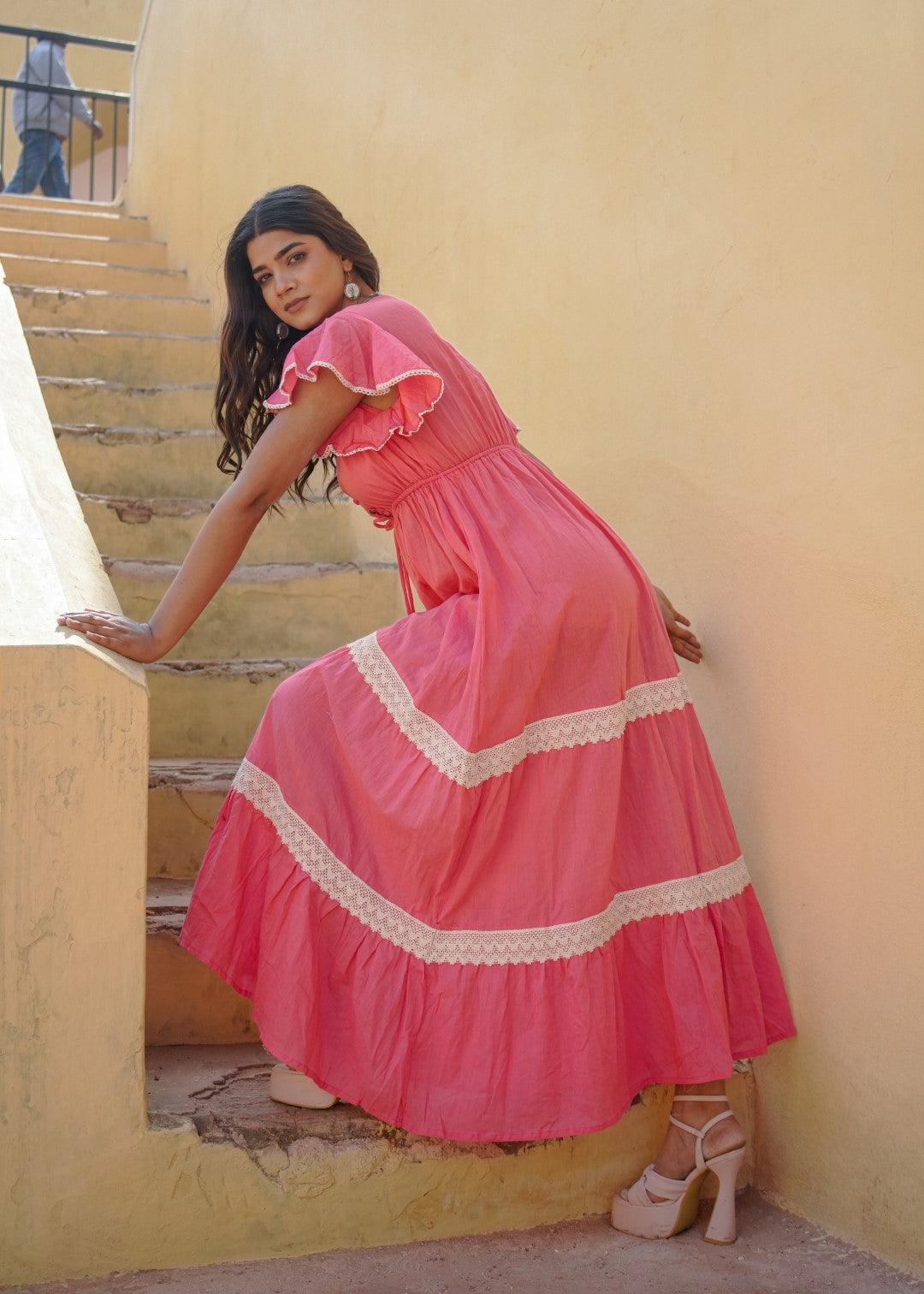 Balize Dress Pink - NolaByBijusol