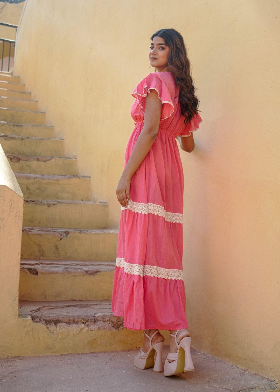 Balize Dress Pink - NolaByBijusol