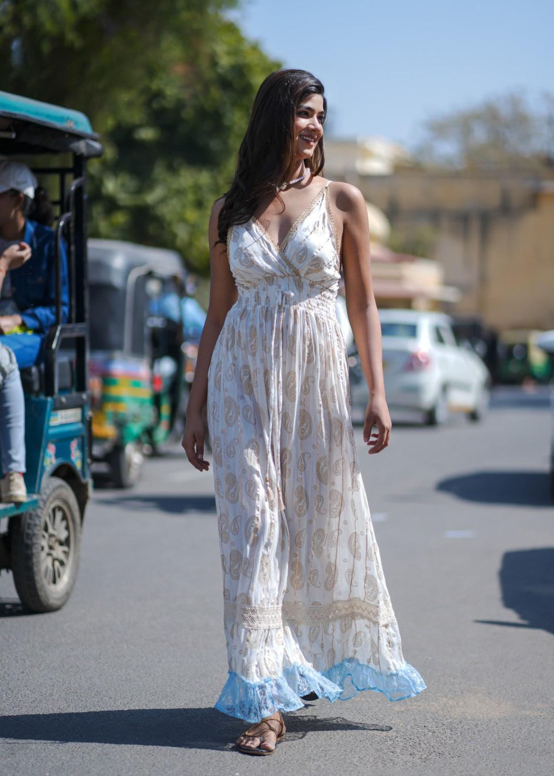 Petunia Dress White - NolaByBijusol