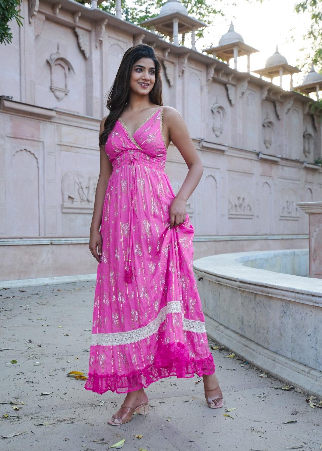 Petunia Dress Pink - NolaByBijusol