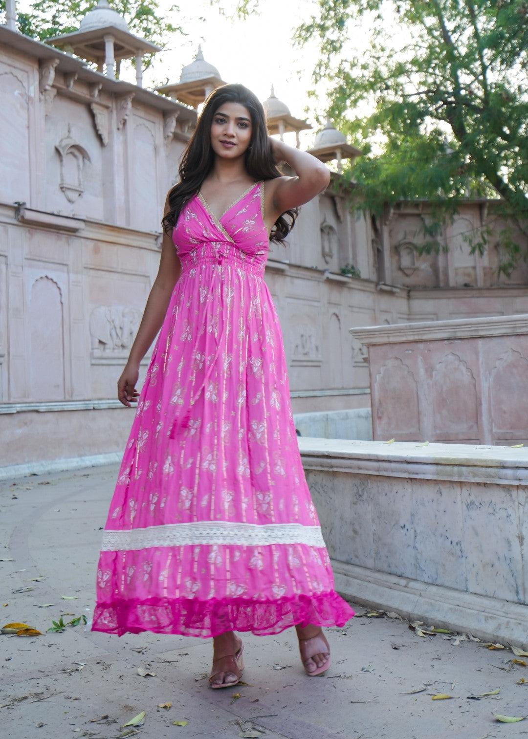 Petunia Dress Pink - NolaByBijusol