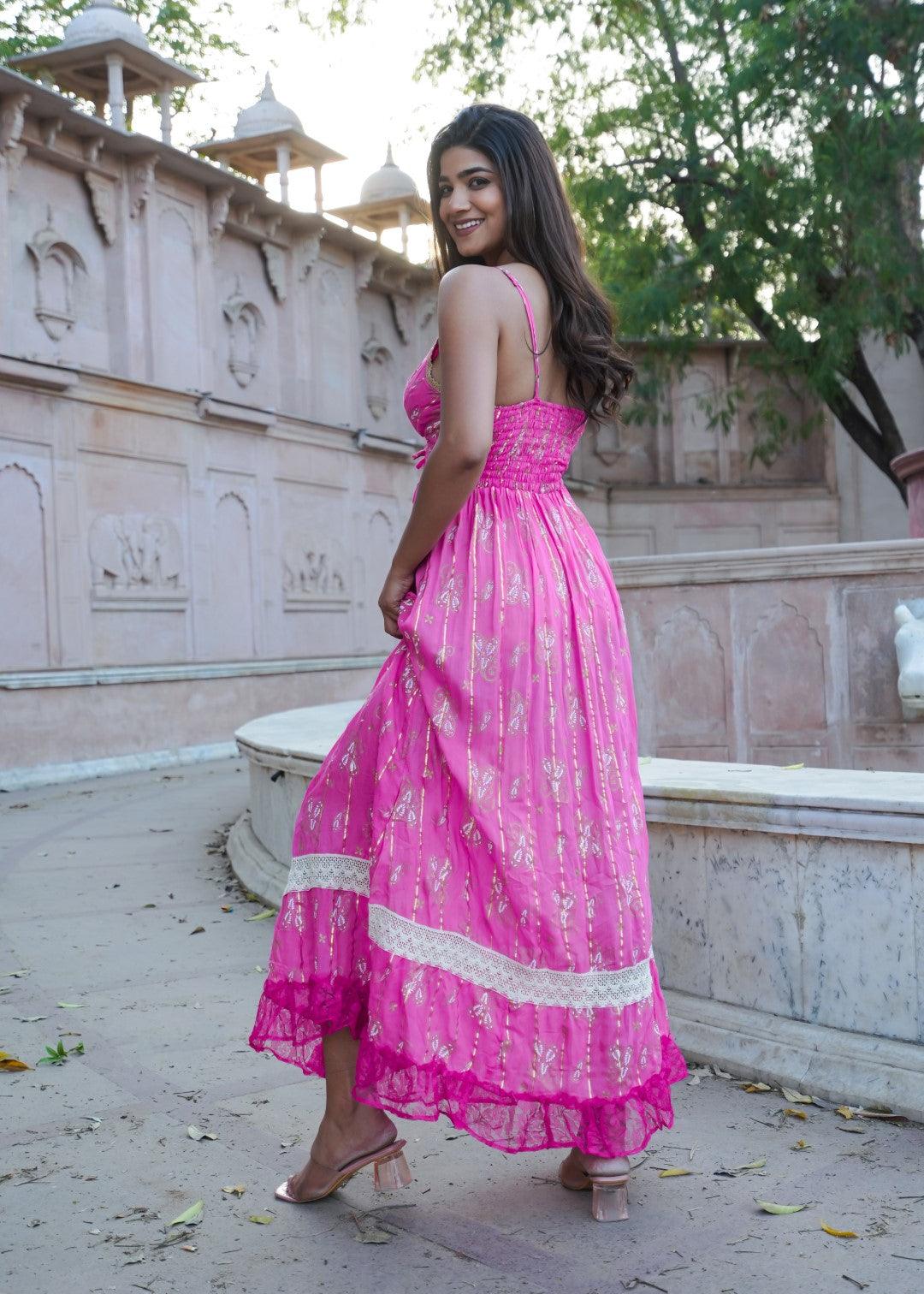 Petunia Dress Pink - NolaByBijusol
