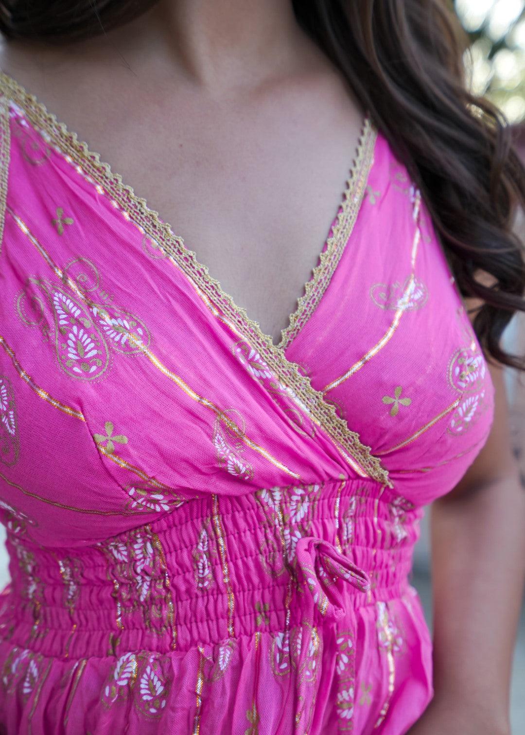 Petunia Dress Pink - NolaByBijusol