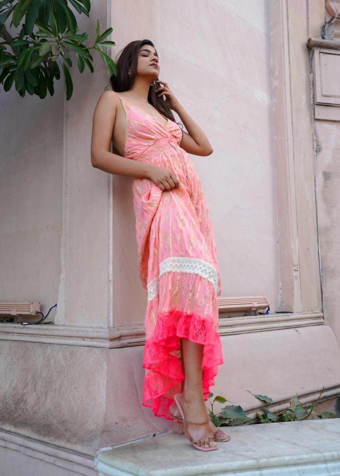 Petunia Dress Peach - NolaByBijusol