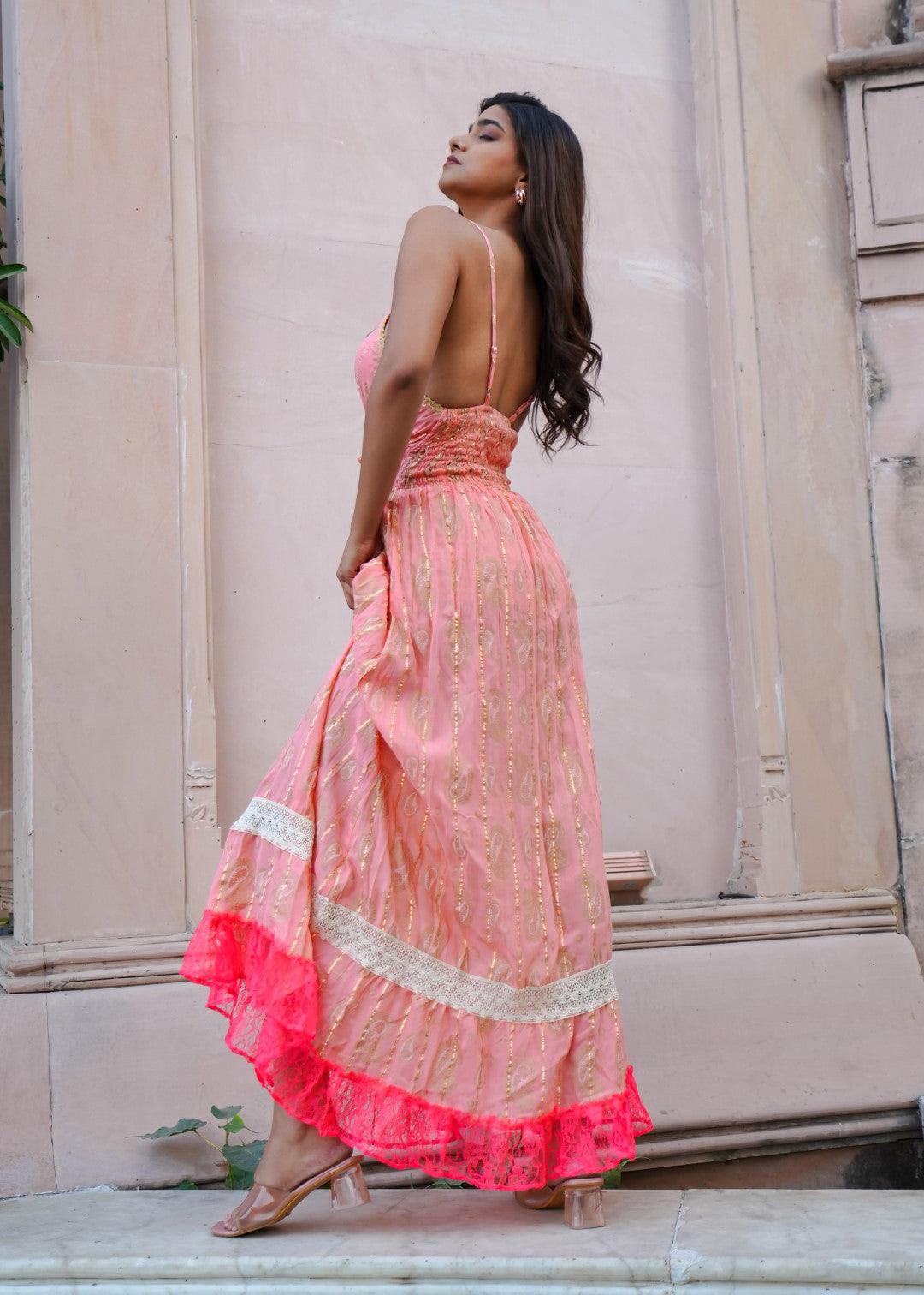 Petunia Dress Peach - NolaByBijusol