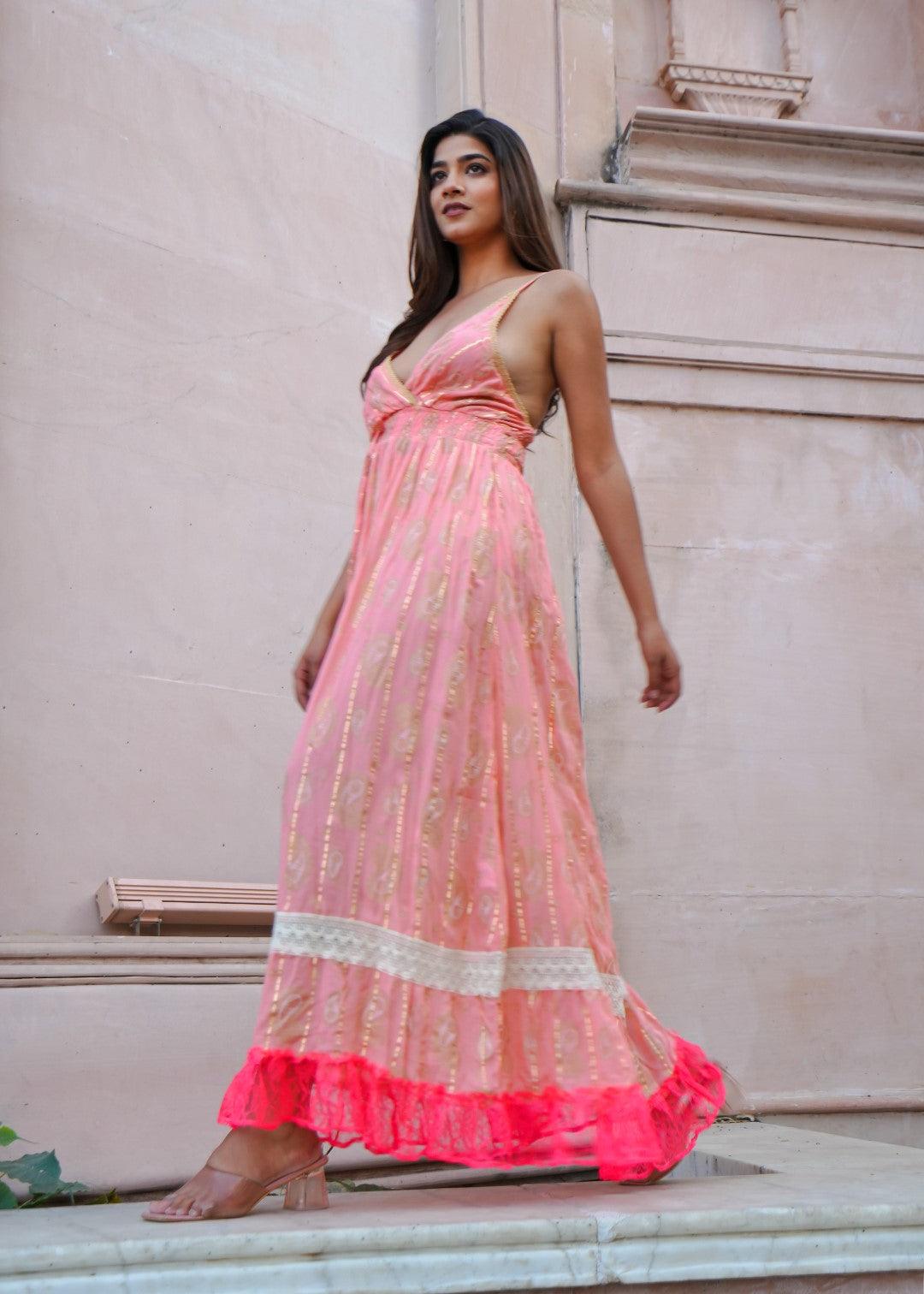Petunia Dress Peach - NolaByBijusol