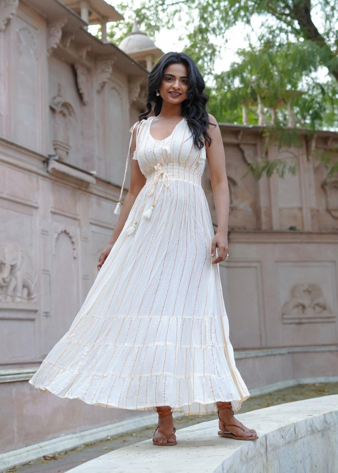 Luna Dress White - NolaByBijusol