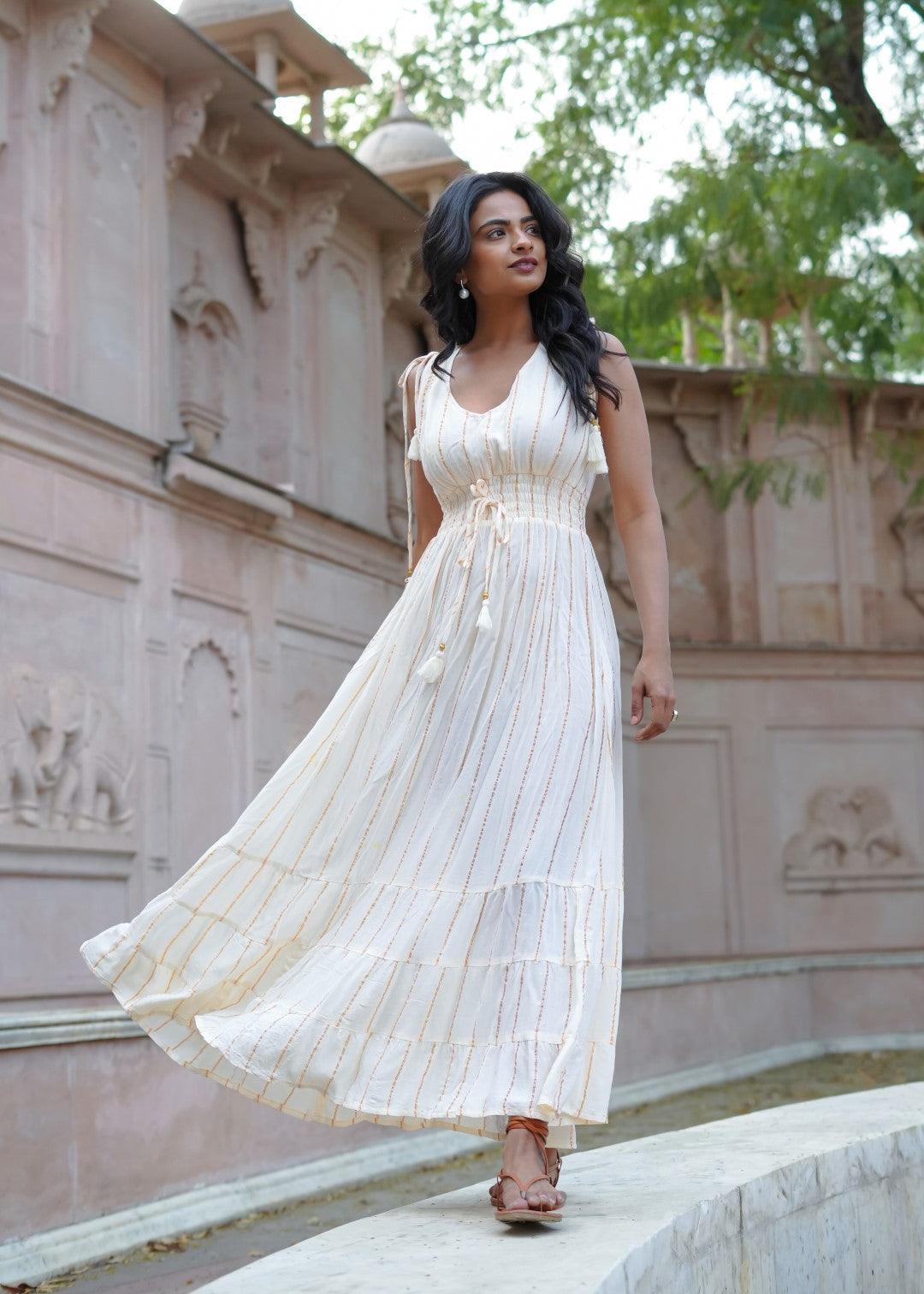 Luna Dress White - NolaByBijusol