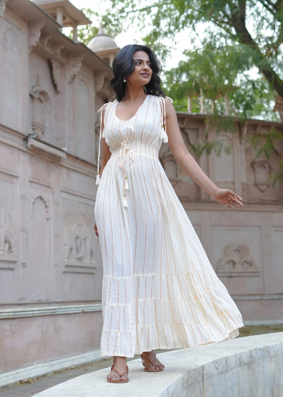 Luna Dress White - NolaByBijusol