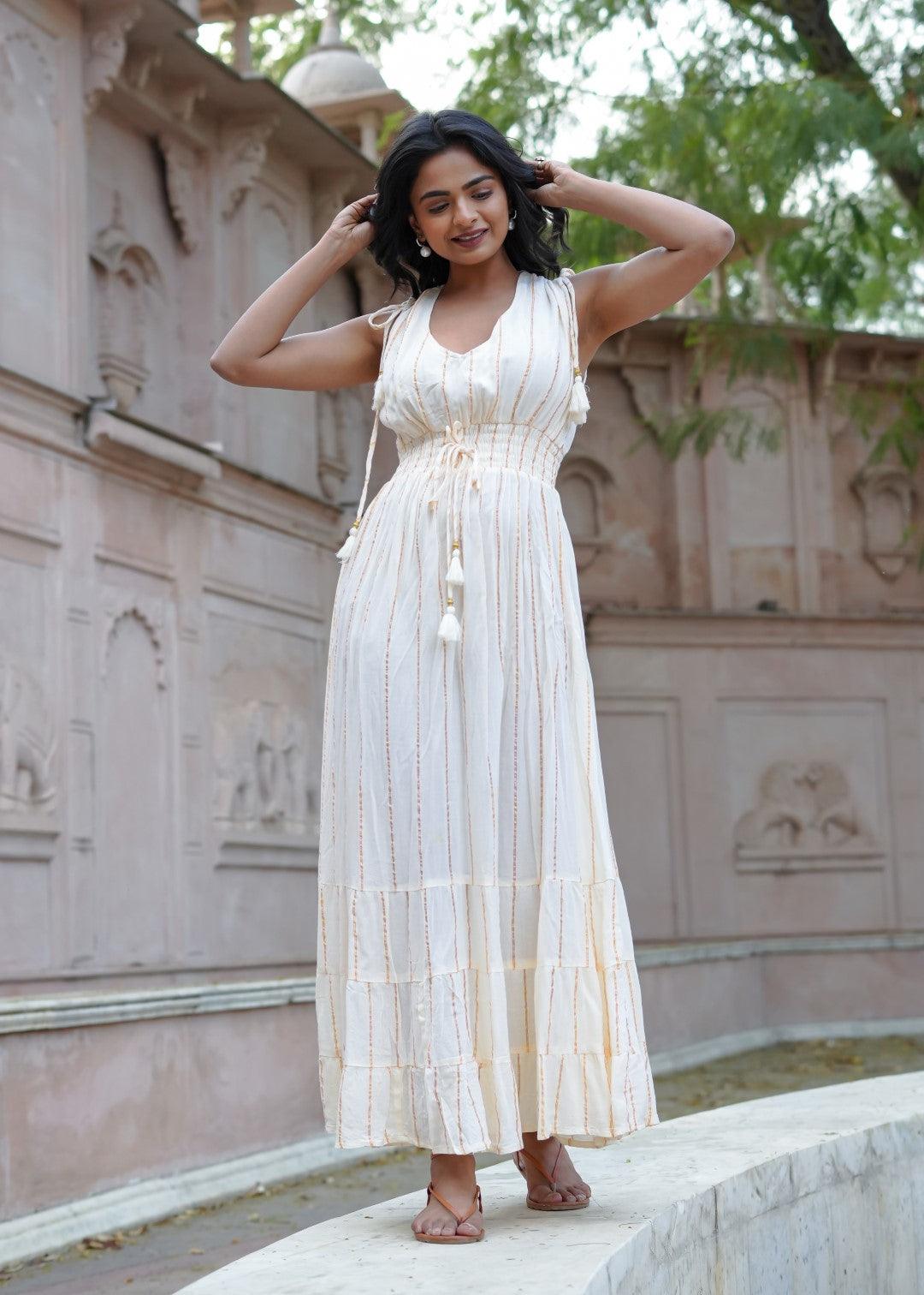 Luna Dress White - NolaByBijusol