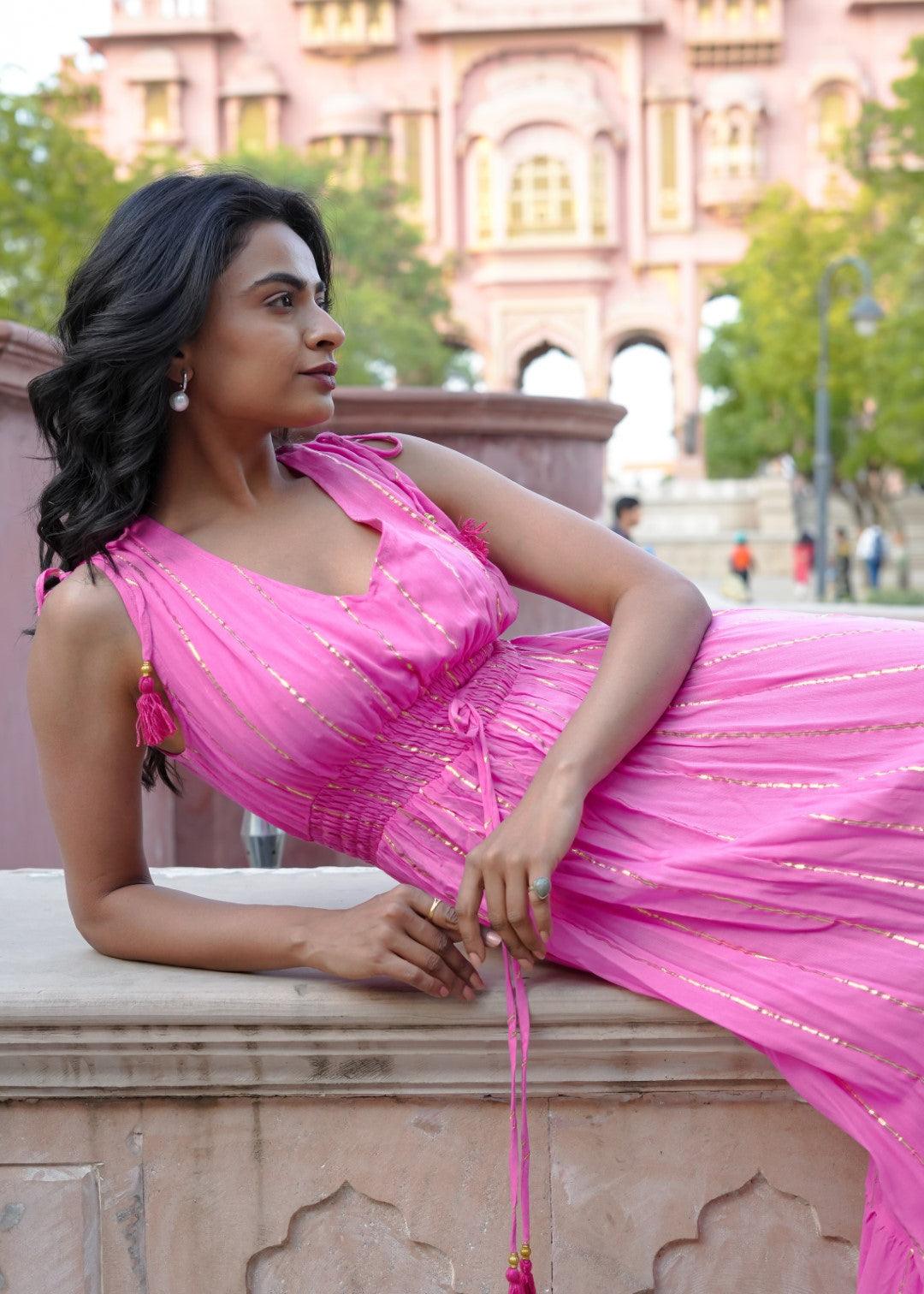 Luna Dress Pink - NolaByBijusol