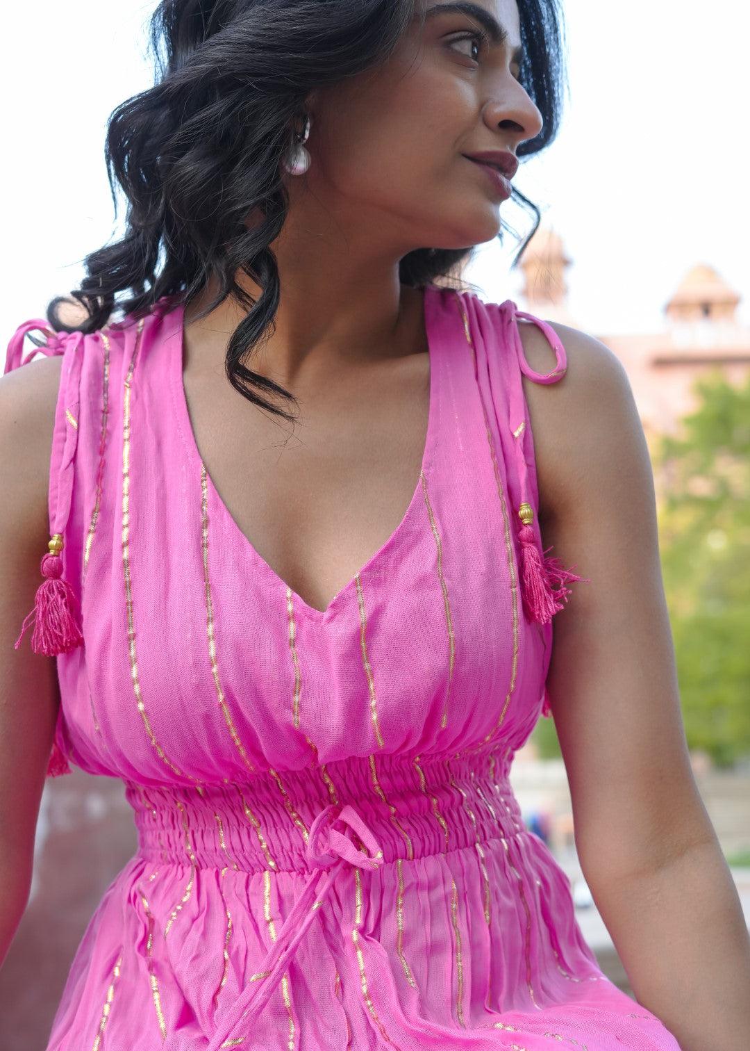 Luna Dress Pink - NolaByBijusol