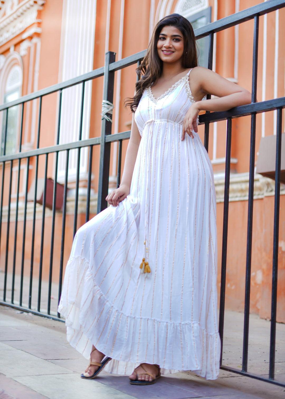Laila Dress White - NolaByBijusol