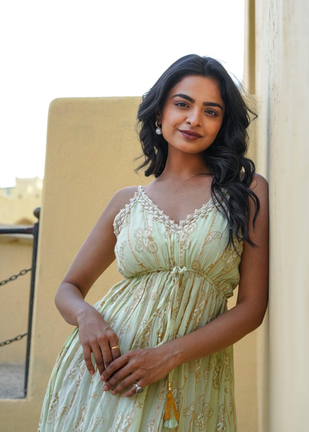 Laila Dress Lime - NolaByBijusol