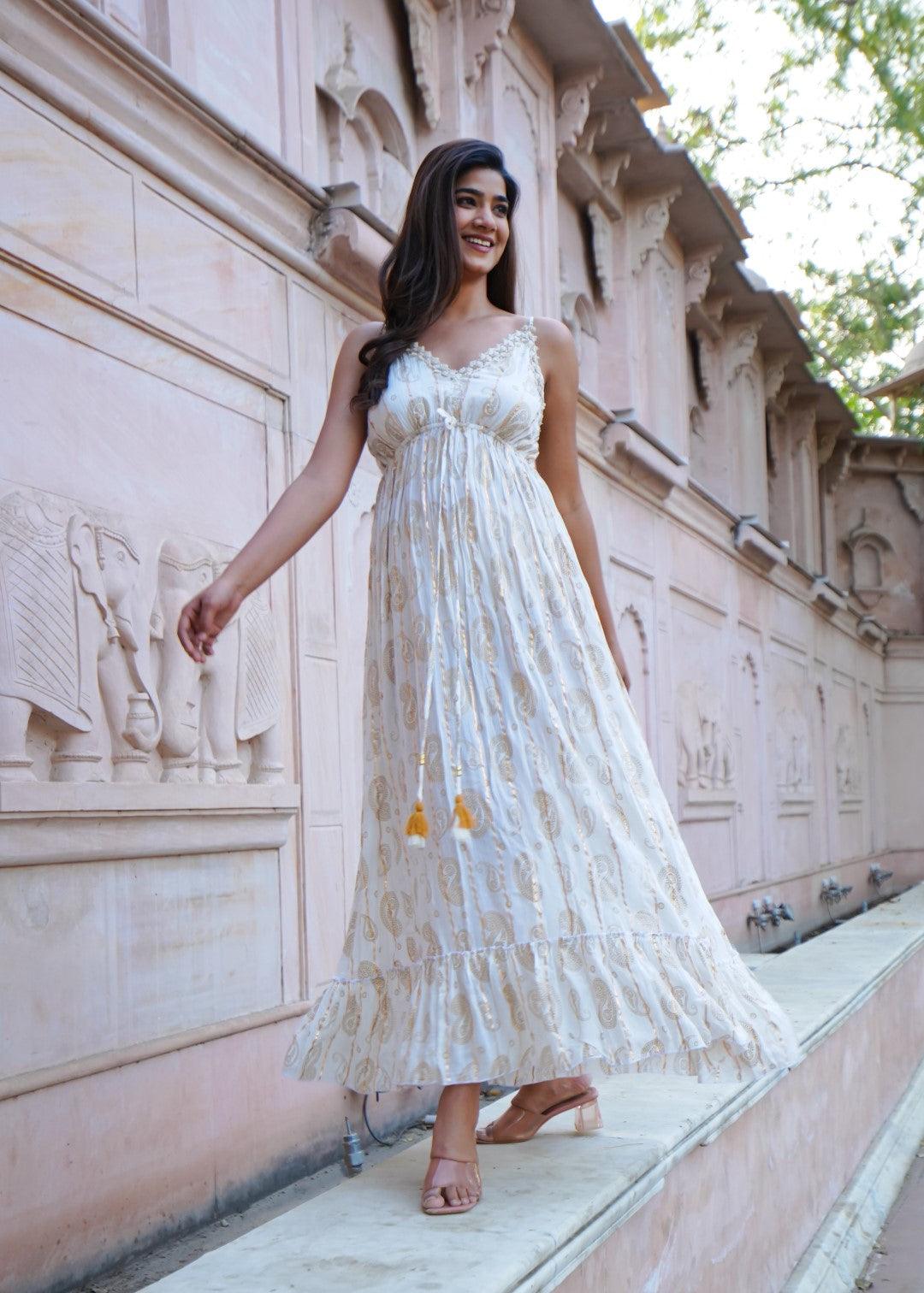 Cher Dress White - NolaByBijusol