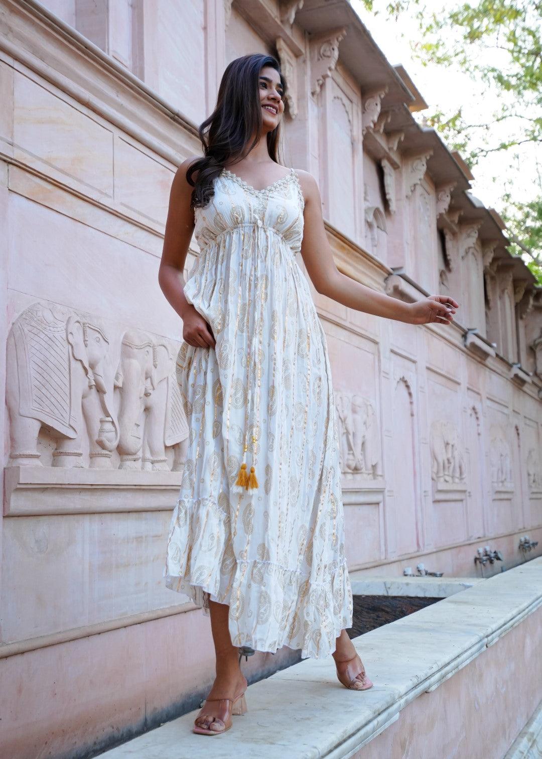 Cher Dress White - NolaByBijusol