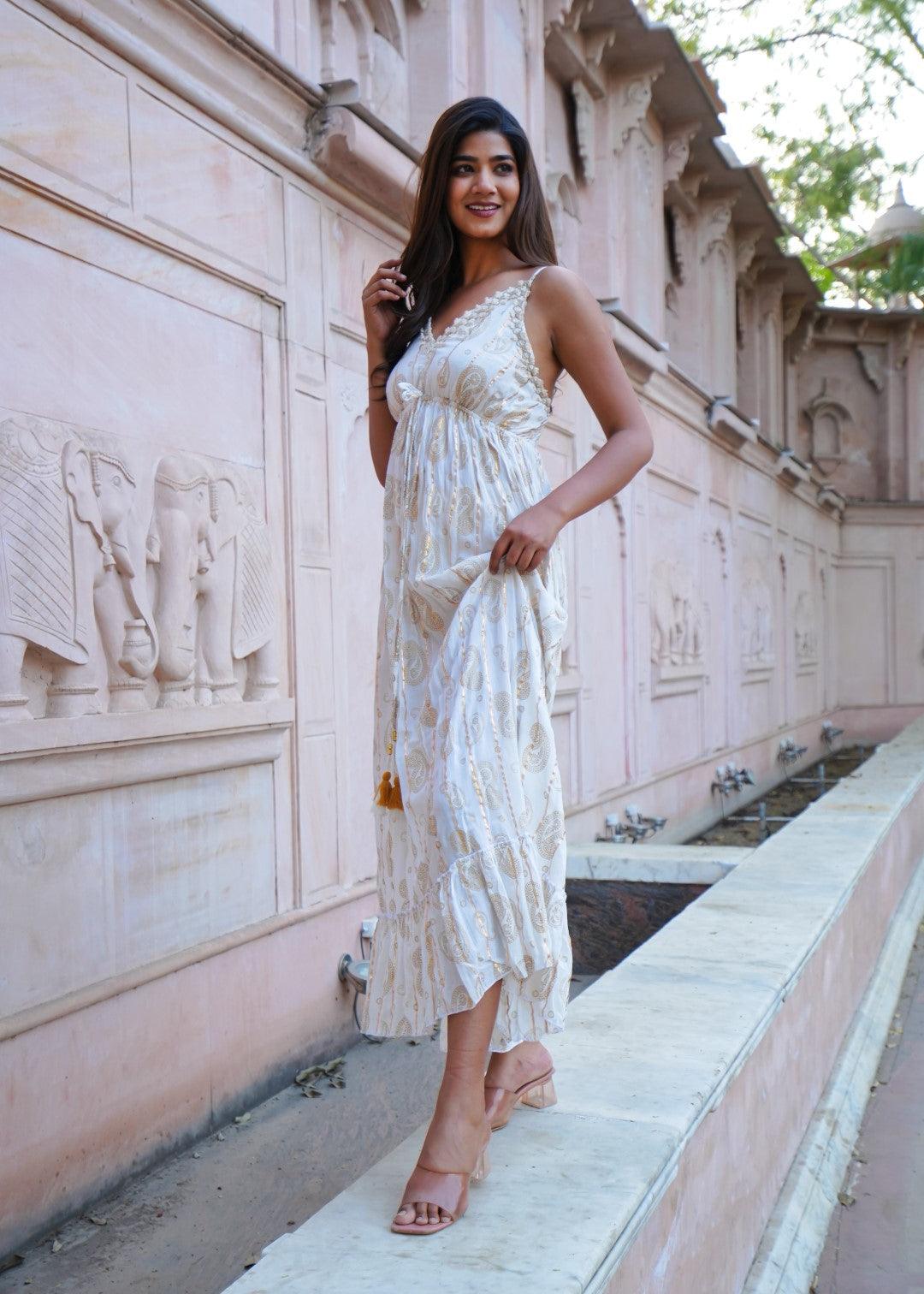 Cher Dress White - NolaByBijusol