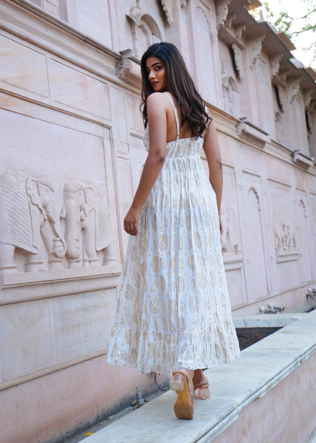 Cher Dress White - NolaByBijusol