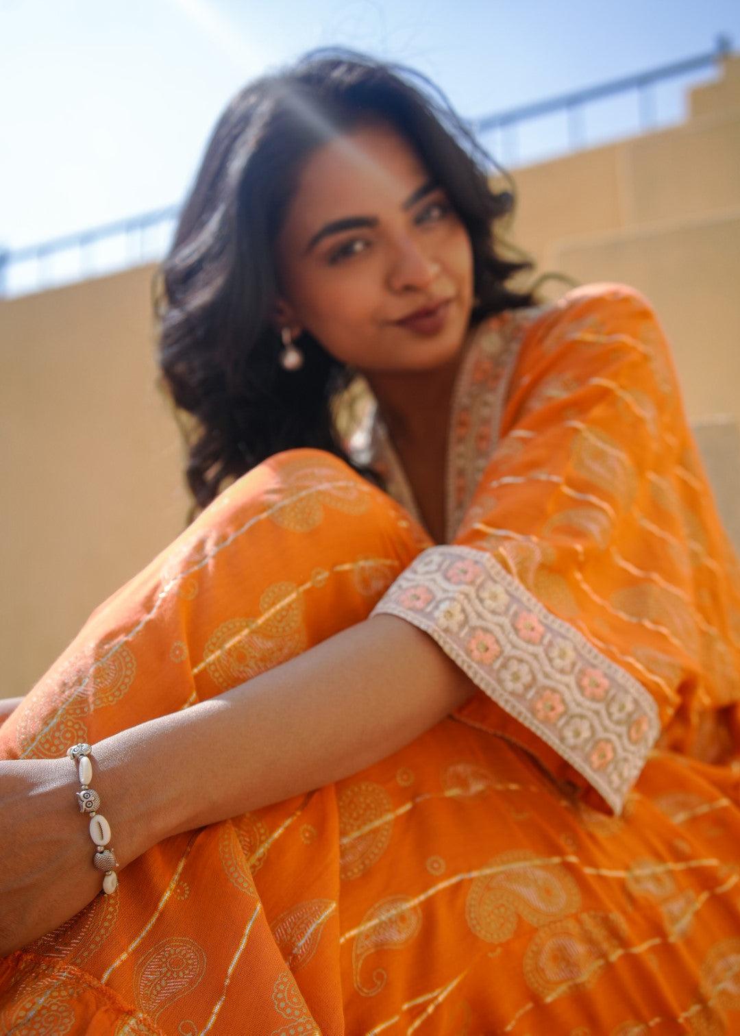 Julie Dress Orange - NolaByBijusol