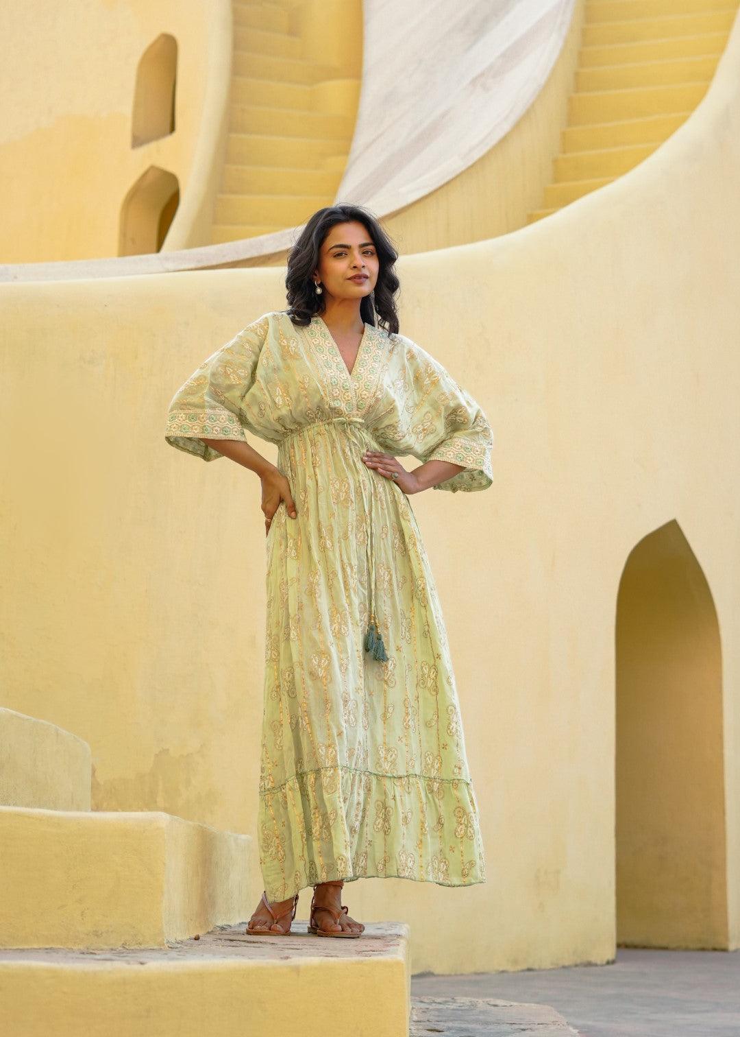 Julie Dress Lime - NolaByBijusol