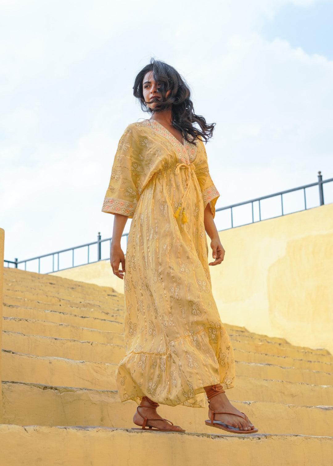 Julie Dress Yellow - NolaByBijusol