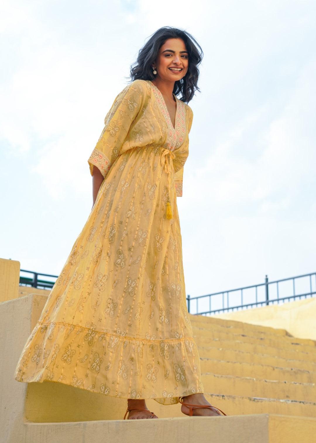 Julie Dress Yellow - NolaByBijusol